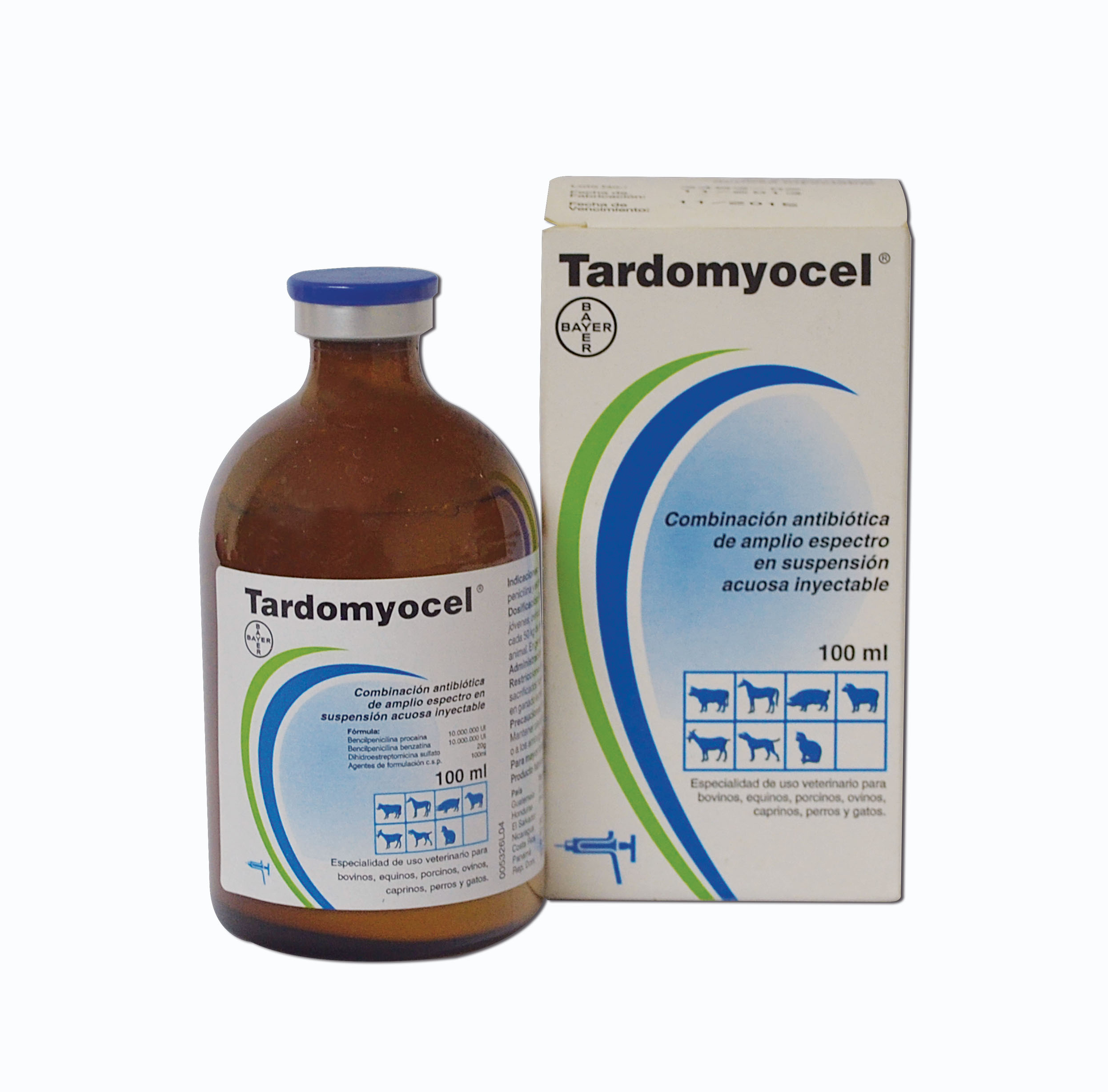 TARDOMYOCEL Combinación antibiótica en suspensión acuosa